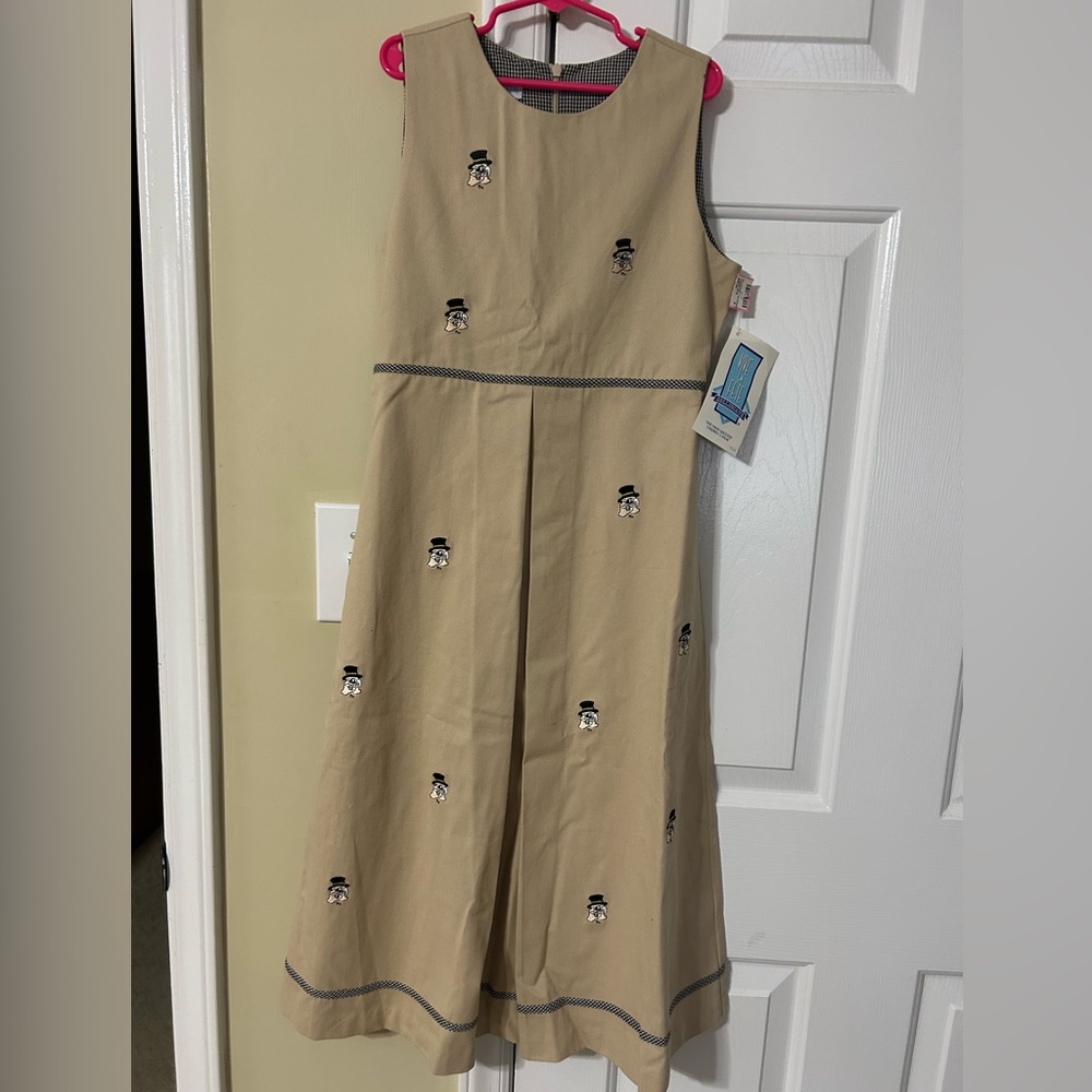 NWT Viva Le Fete Girls Wake Forest
Embroidered Jumper Dress Size 12